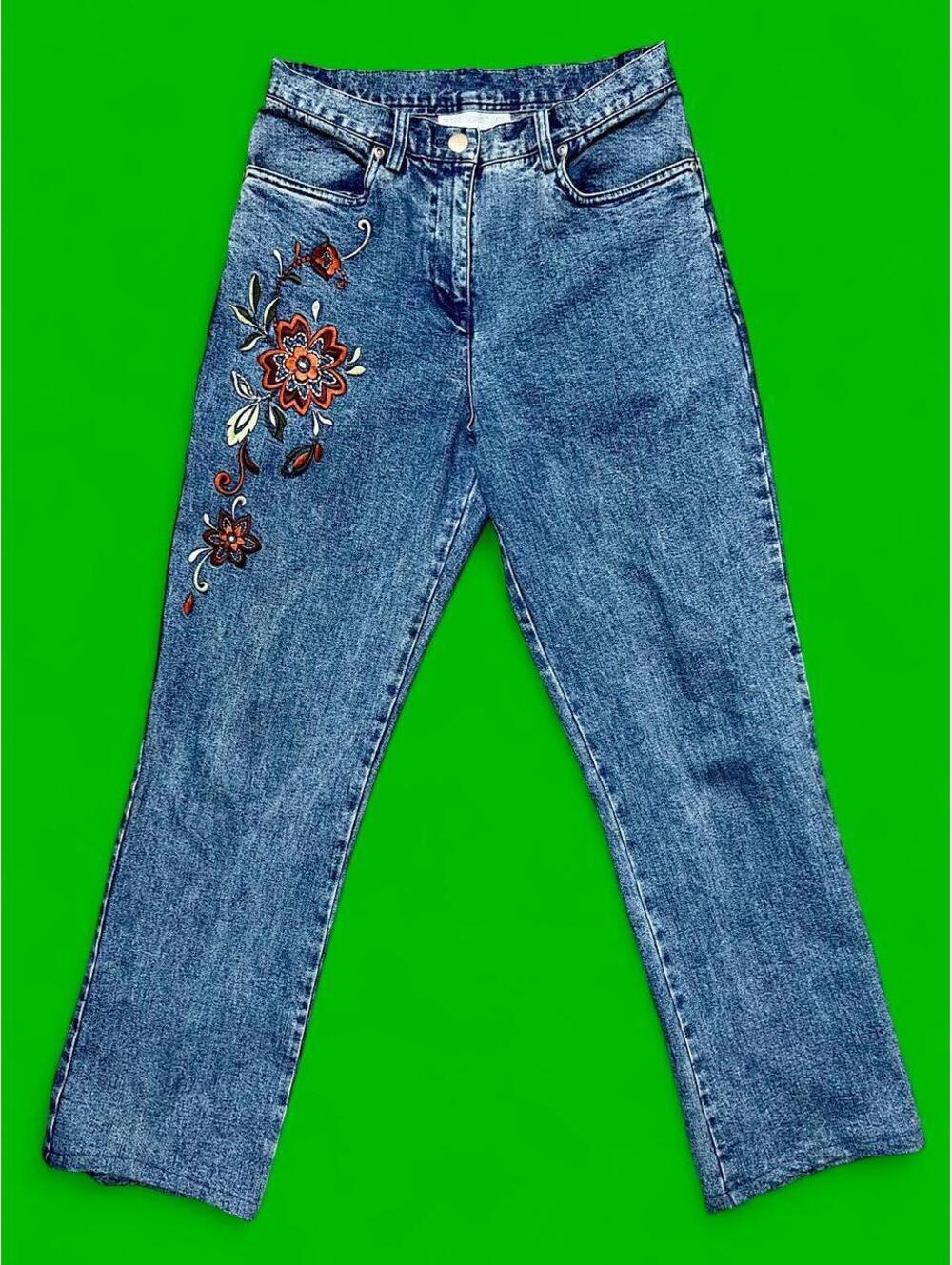 Petite Sophisticate Women's Blue and Multi Jeans